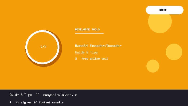 What Is Base64 and When Would You Actually Use It?